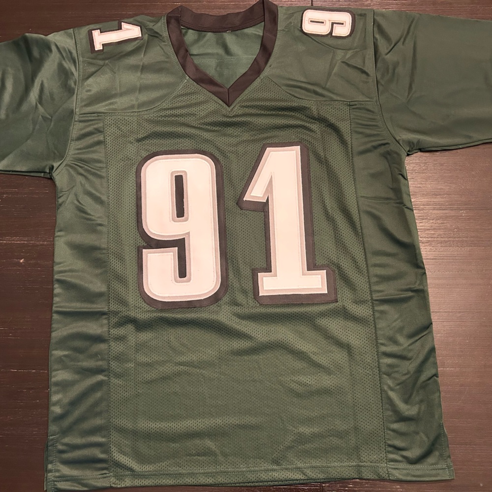 Fletcher Cox NFL Philadelphia Eagles Custom replica signed authenticated jersey